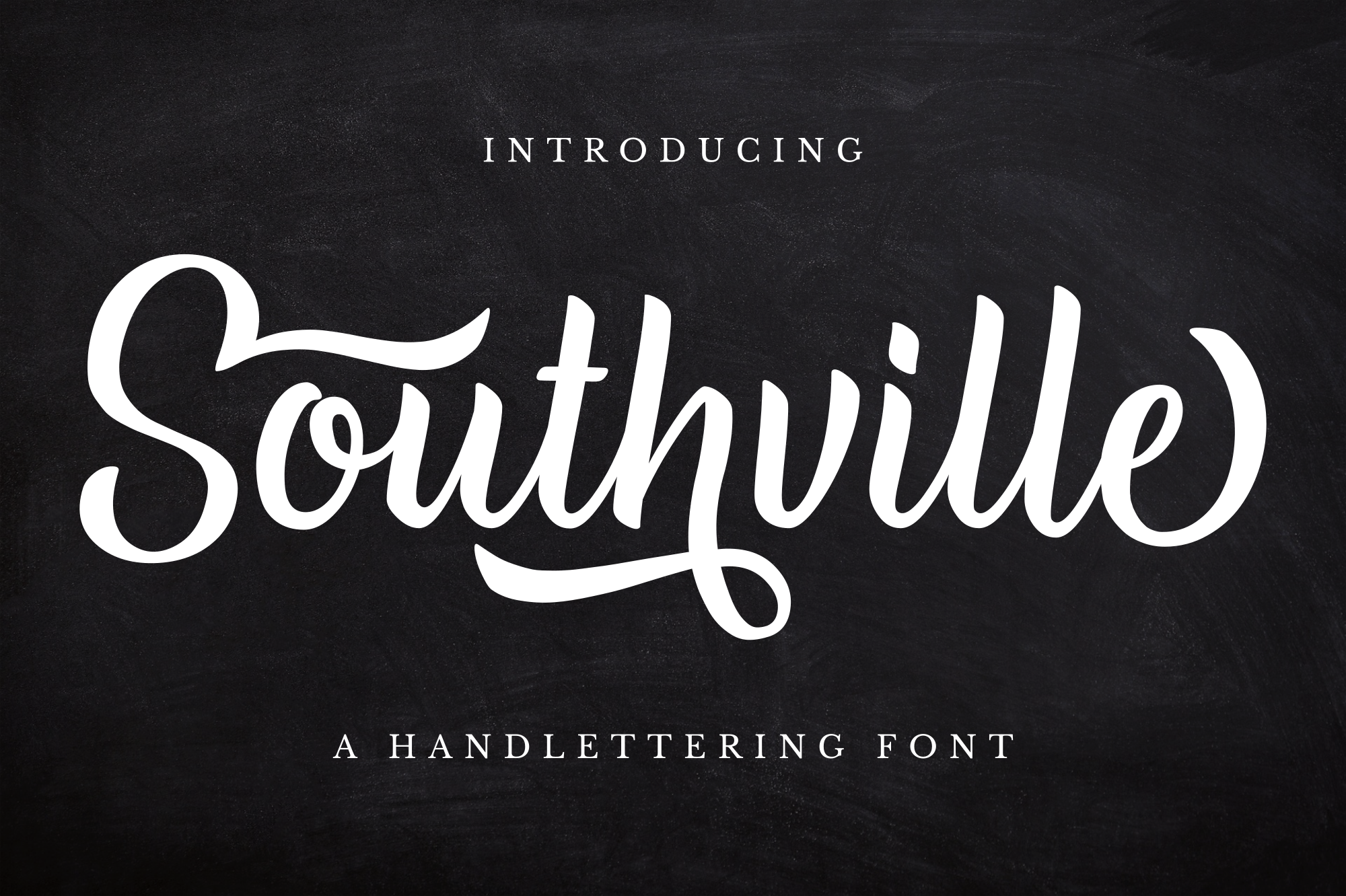 Southville - Handlettering Font product preview image by SibelumPagi